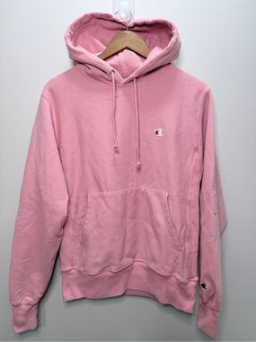 Champion Rose-Pink Pullover Hoodie US Small / Asia L